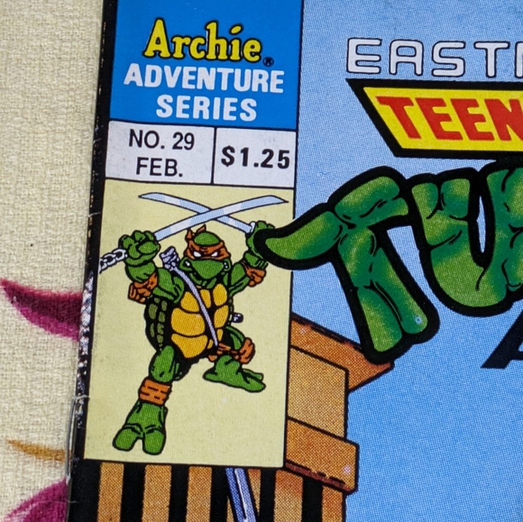 Archie TMNT 1991 Ninja Turtles Comic Book Single - Picture 7 of 8
